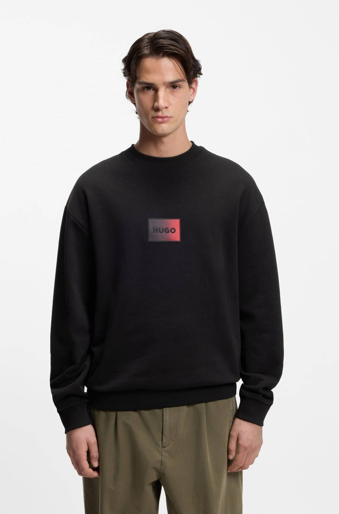 HUGO Sweatshirts Relaxed Fit - DANOTOP 50553134- Concorde Fashion#color_black-001