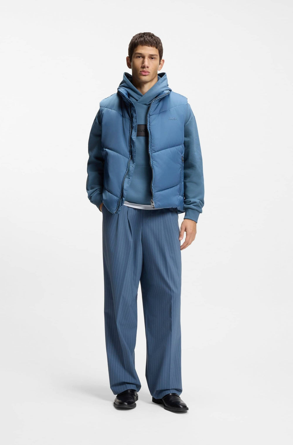 HUGO Hoodies Relaxed Fit - DANOHOOD 50553145- Concorde Fashion#color_blue-496