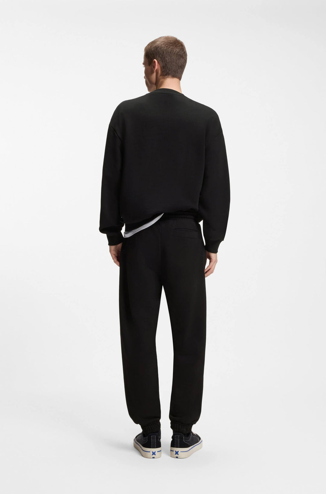 HUGO Jogging Pants Relaxed Fit - DANOPAN 50553146- Concorde Fashion#color_black-001