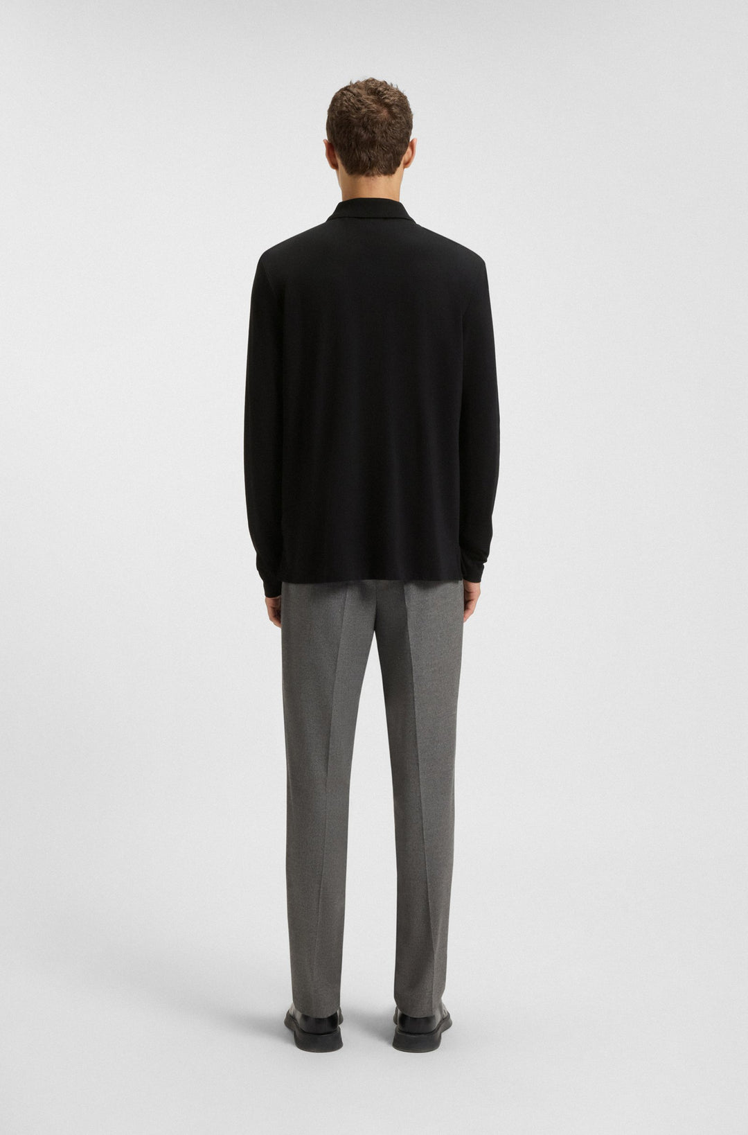 HUGO Polos Regular Fit - DONOSLONG 50547358- Concorde Fashion#color_black-001