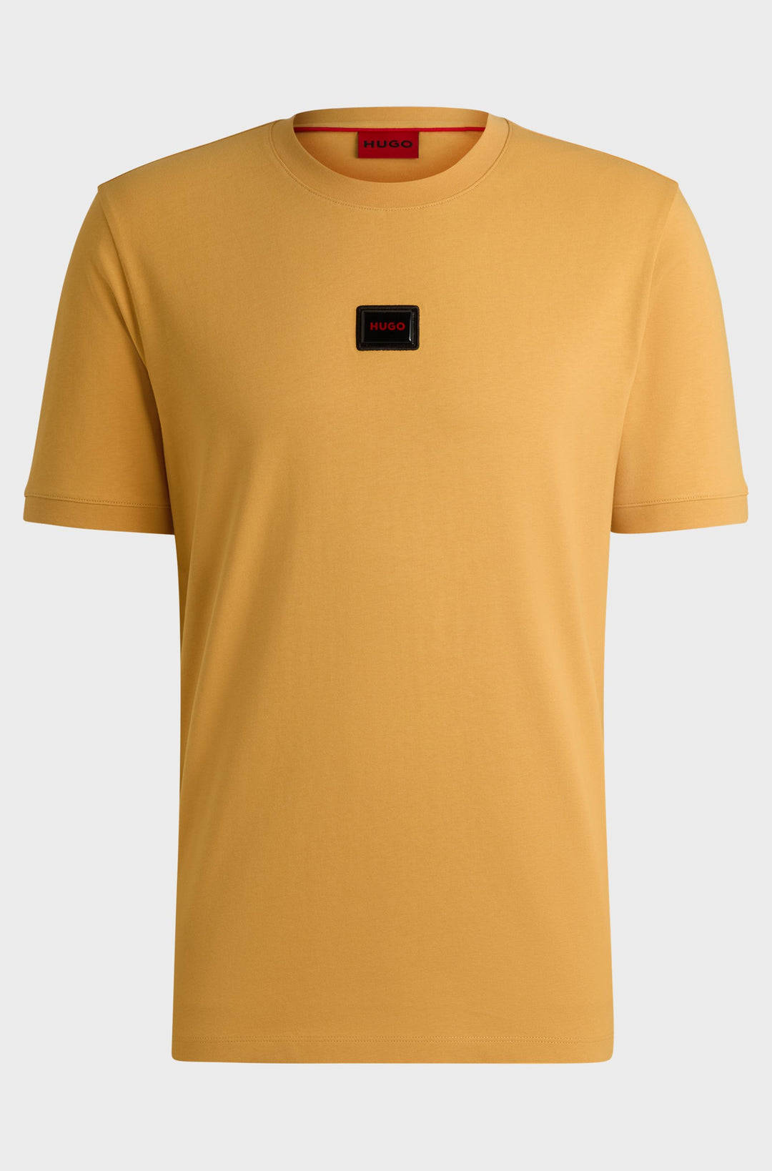HUGO T-Shirts Regular Fit in Cotton - DIRAGOLINO_GEL 10266060 01-50528171- Concorde Fashion#color_gold-712