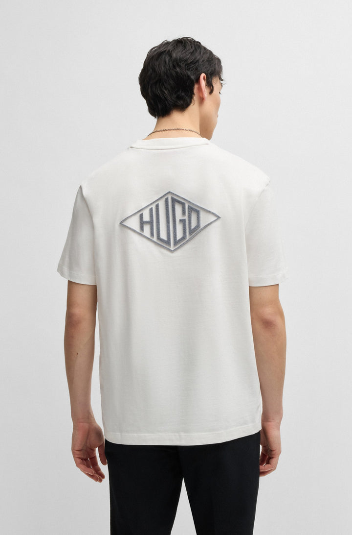 HUGO T-Shirts Relaxed Fit - DARUNU 50534951- Concorde Fashion#color_white-102