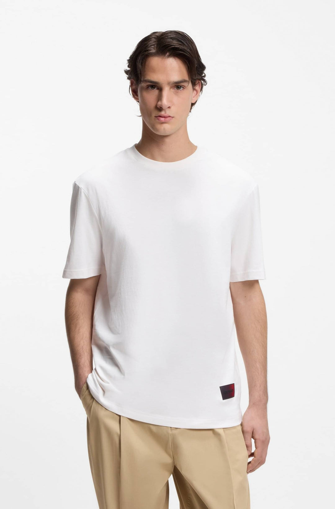 HUGO T-Shirts Relaxed Fit - DANOTO 50553144- Concorde Fashion#color_white-102