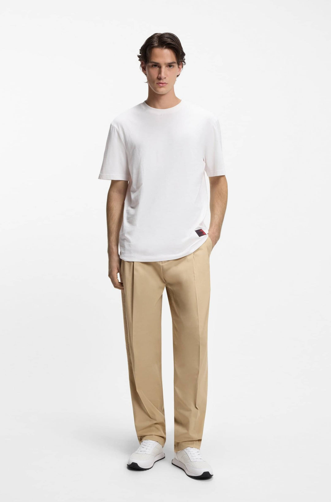 HUGO T-Shirts Relaxed Fit - DANOTO 50553144- Concorde Fashion#color_white-102