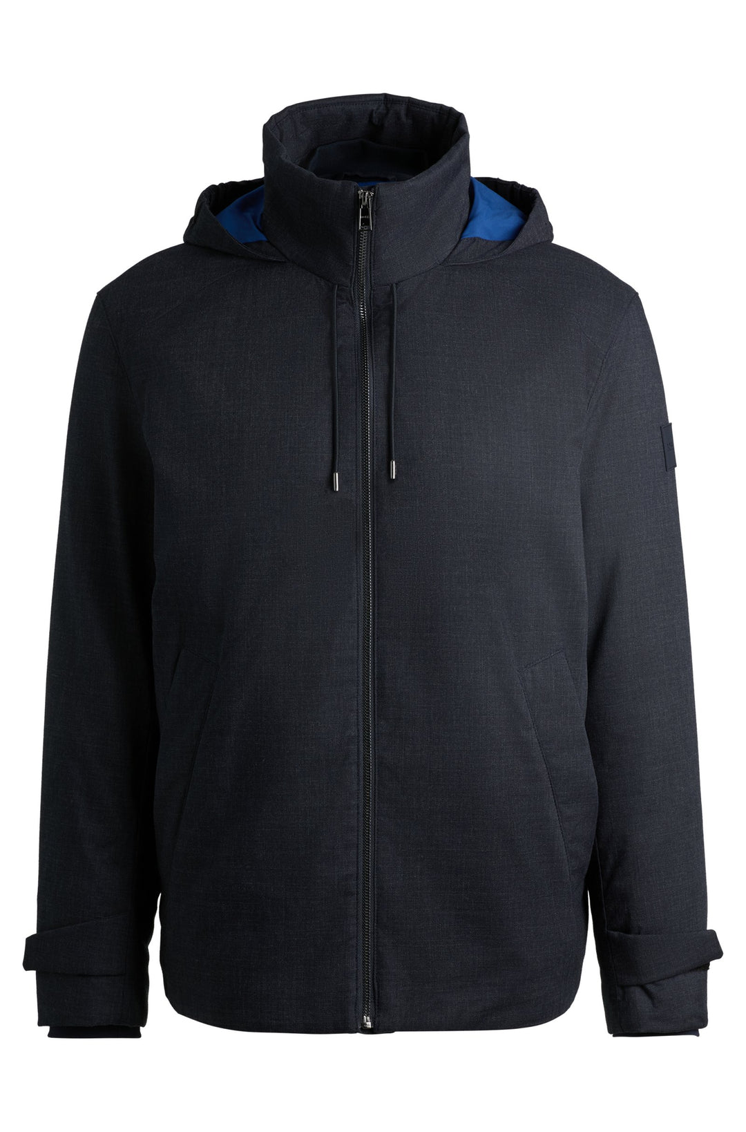 BOSS Casual Jackets Slim Fit in Polyetser Mix - P-CRANMER 10266073 01-50524227- Concorde Fashion#color_navy-404