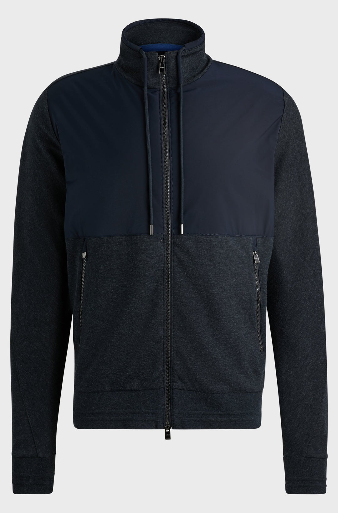 BOSS Sweatshirts Regular Fit in Cotton Mix - P-SHEPHERD 290 10266260 01-50524063- Concorde Fashion#color_navy-404
