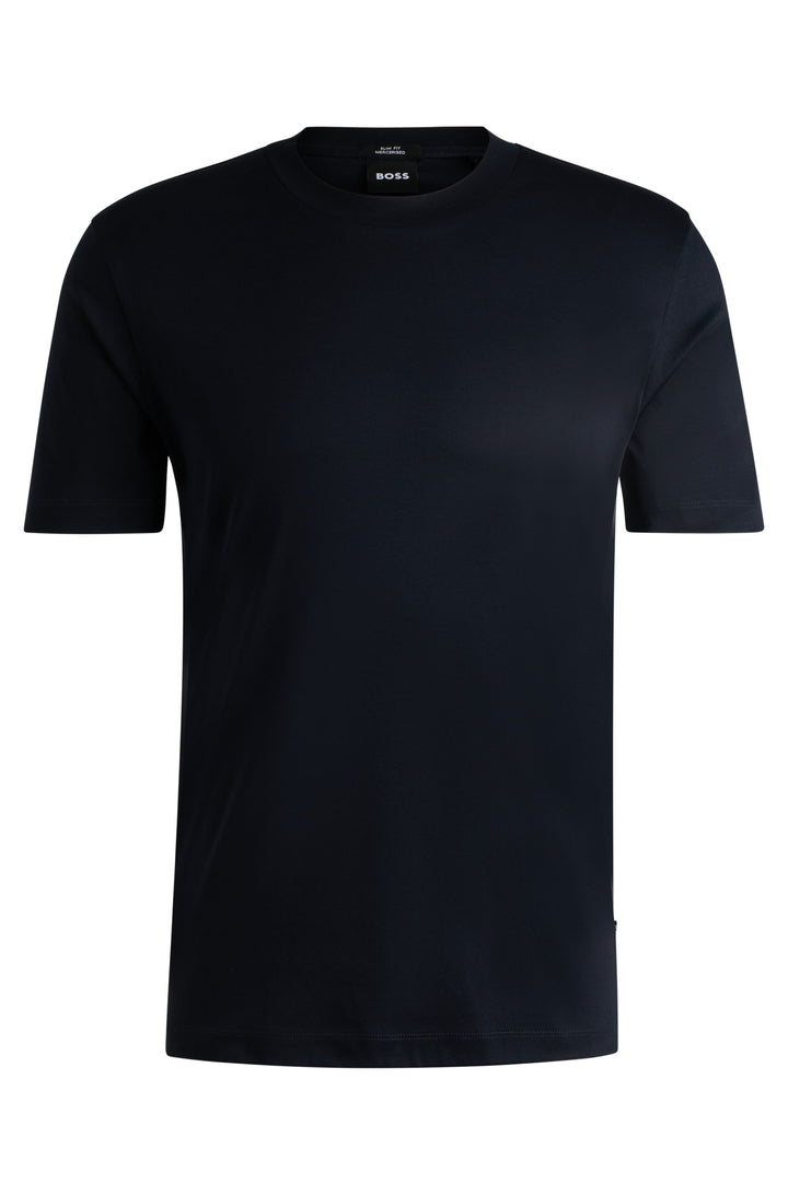 BOSS T-Shirts Slim Fit in Cotton - H-TESSLER 17 10266282 01-50523931- Concorde Fashion#color_navy-404