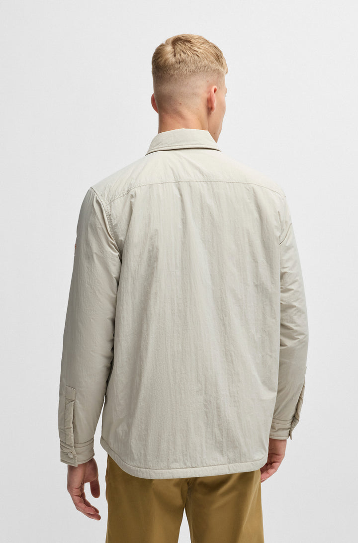 BOSS Casual Shirts Oversize Fit in Nylon - LOCKY_2_M 10266314 01-50530908- Concorde Fashion#color_beige-271