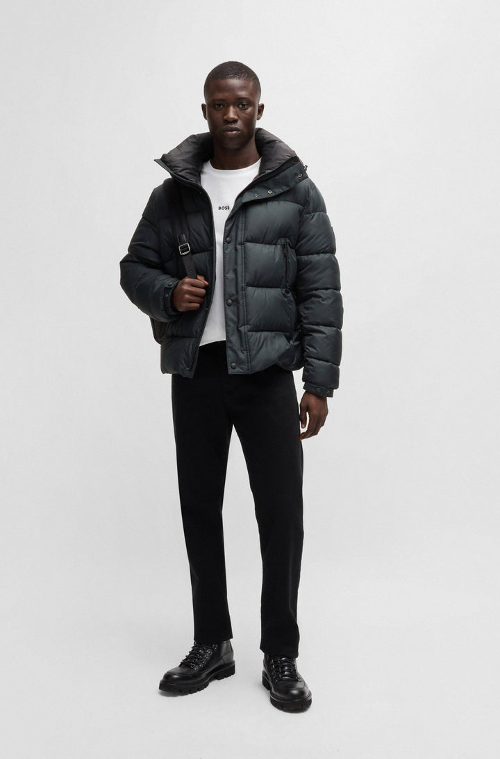 BOSS Casual Jackets Regular Fit in Polyetser Mix - OMARIS 10266335 01-50528573- Concorde Fashion#color_black-001