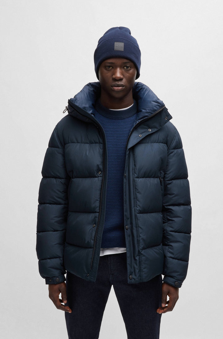 BOSS Casual Jackets Regular Fit in Polyetser Mix - OMARIS 10266335 01-50528573- Concorde Fashion#color_navy-404