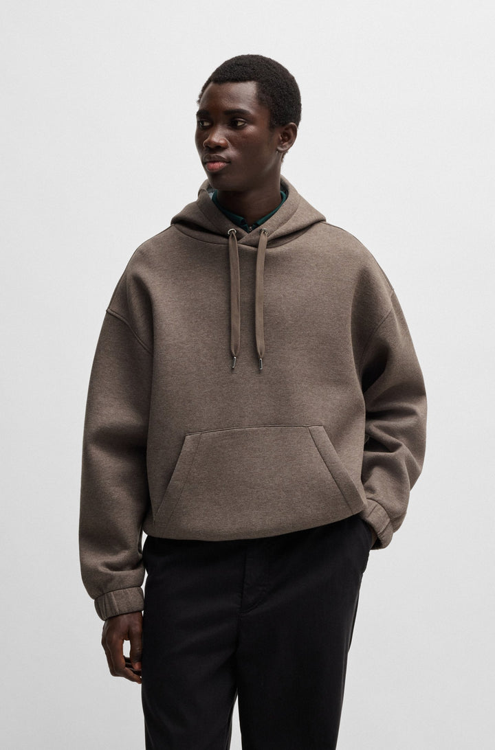 BOSS Hoodies Relaxed Fit in Cotton Mix - C-STEVENS 06 10266396 01-50523909- Concorde Fashion#color_beige-252