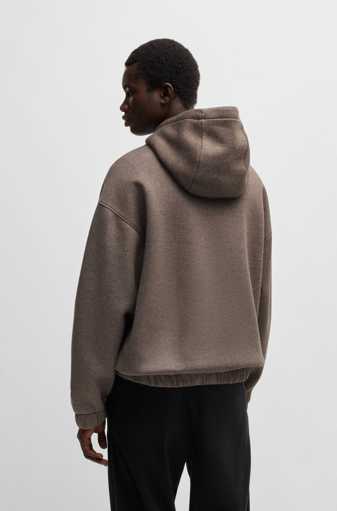 BOSS Hoodies Relaxed Fit in Cotton Mix - C-STEVENS 06 10266396 01-50523909- Concorde Fashion#color_beige-252