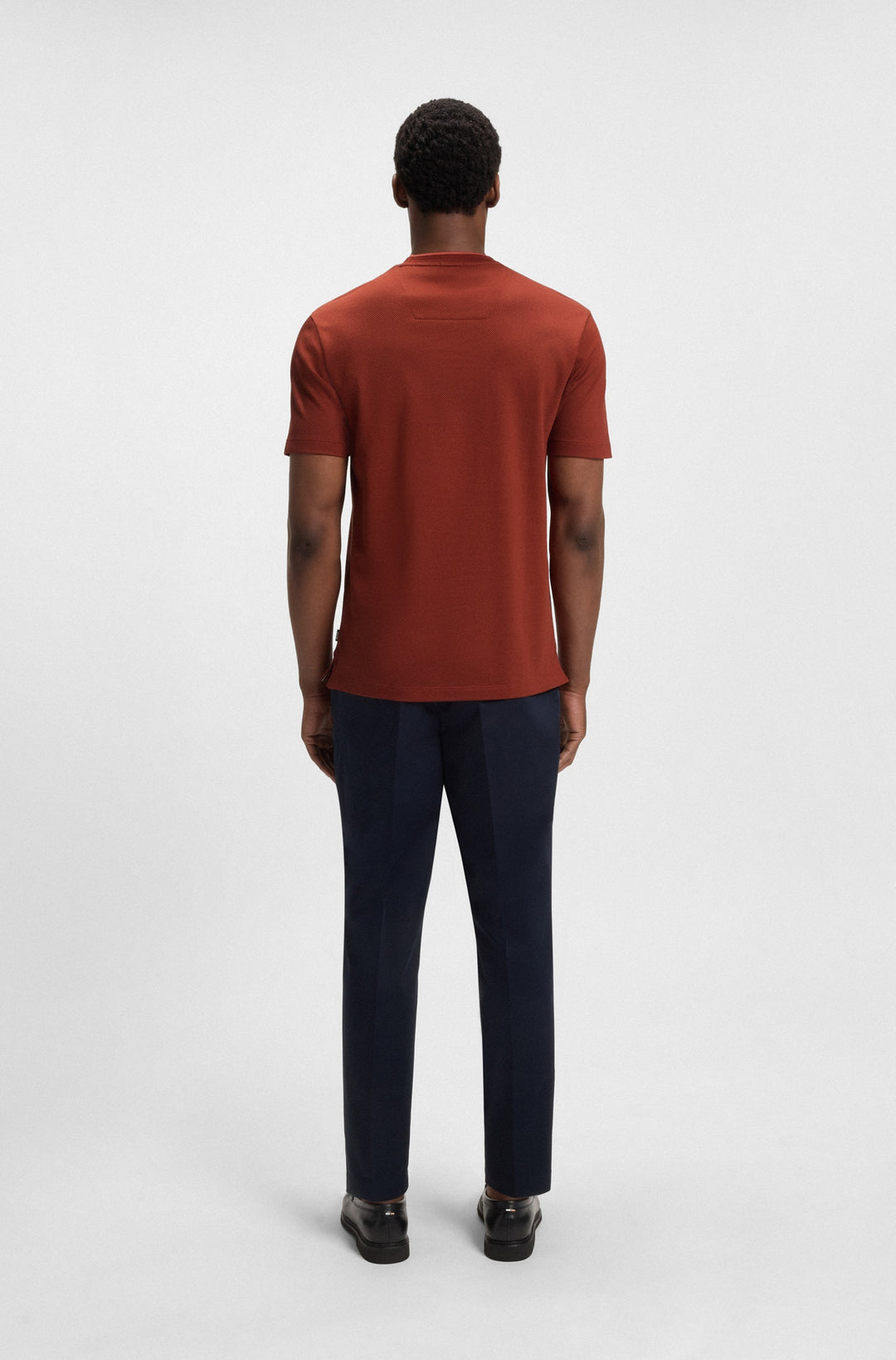 BOSS T-Shirts Regular Fit in Cotton - H-THOMPSON 59 10266434 01-50524998- Concorde Fashion#color_orange-806