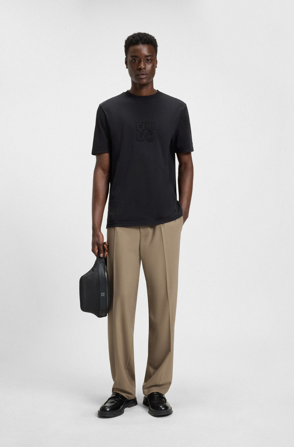 HUGO T-Shirts Regular Fit - DUSTRESS 50535284- Concorde Fashion#color_black-001