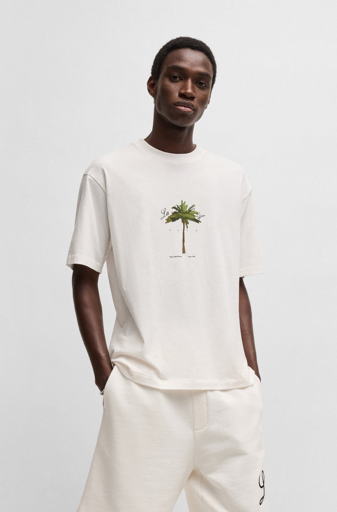 HUGO T-Shirts Relaxed Fit - DUWOM 50538972- Concorde Fashion#color_white-102