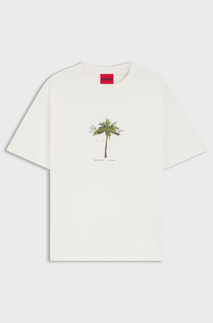 HUGO T-Shirts Relaxed Fit - DUWOM 50538972- Concorde Fashion#color_white-102