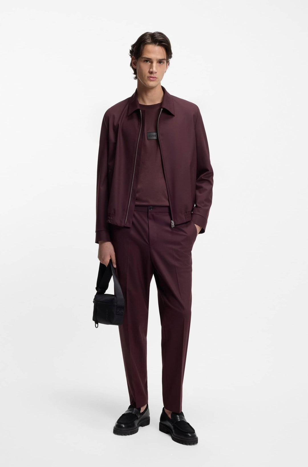 HUGO T-Shirts Regular Fit - DANOTIE 50553124- Concorde Fashion#color_brown-249