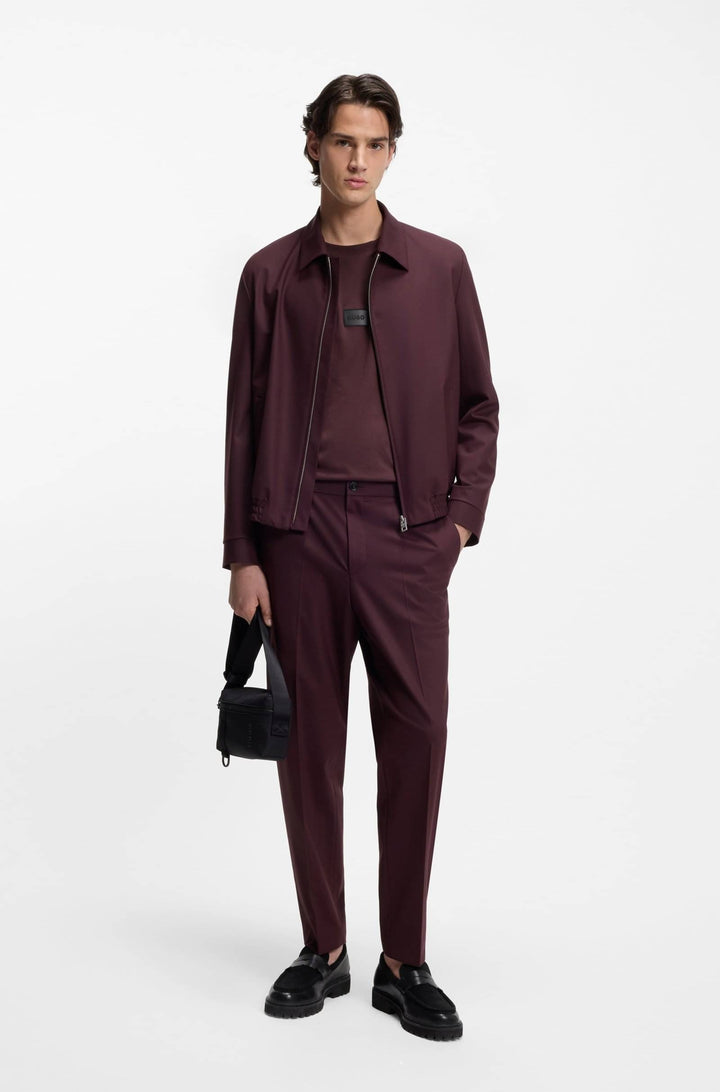 HUGO T-Shirts Regular Fit - DANOTIE 50553124- Concorde Fashion#color_brown-249