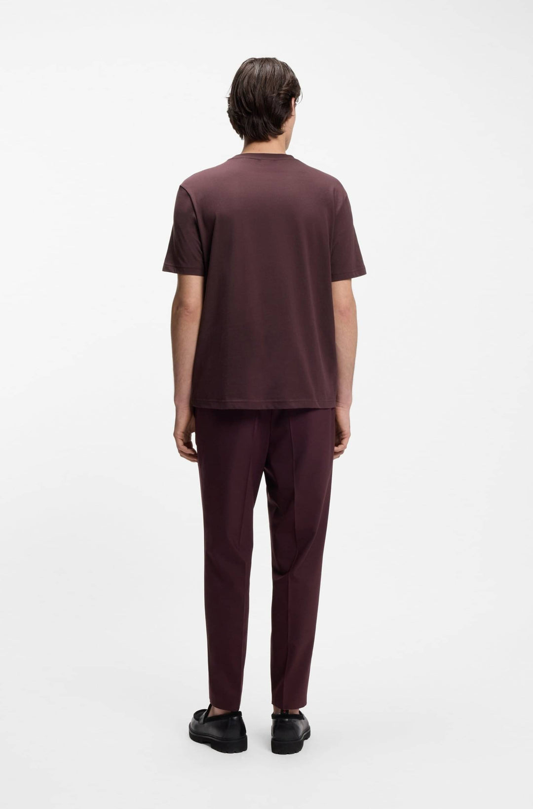 HUGO T-Shirts Regular Fit - DANOTIE 50553124- Concorde Fashion#color_brown-249