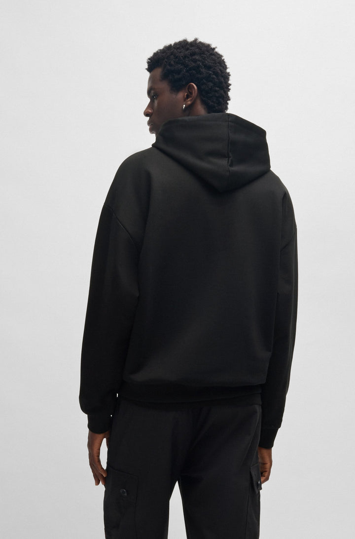 HUGO Hoodies Oversize Fit in Cotton - DITCHLE 10266483 01-50529090- Concorde Fashion#color_black-001
