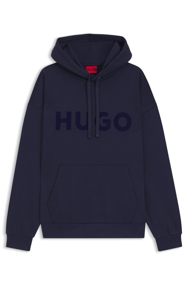 HUGO Hoodies Oversize Fit in Cotton - DITCHLE 10266483 01-50529090- Concorde Fashion#color_navy-418