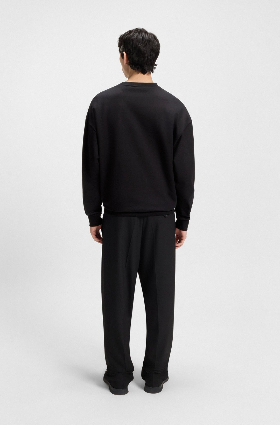 HUGO Sweatshirts Oversize Fit - DINEX 50538778- Concorde Fashion#color_black-001