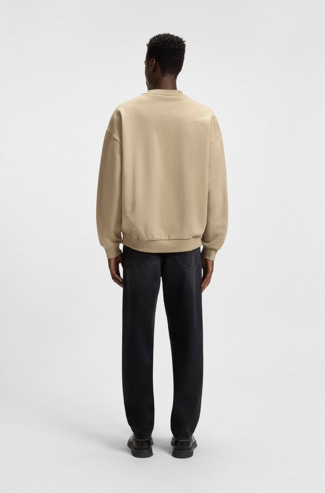 HUGO Sweatshirts Oversize Fit - DINEX 50538778- Concorde Fashion#color_beige-269