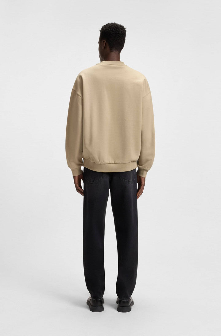 HUGO Sweatshirts Oversize Fit - DINEX 50538778- Concorde Fashion#color_beige-269