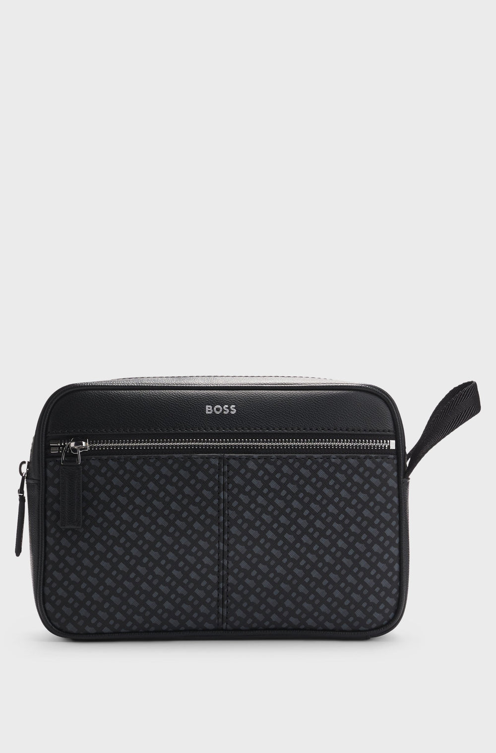 BOSS Bags  in Leather - ZAIR N_WASHBAG 10266540 01-50529297- Concorde Fashion#color_black-001