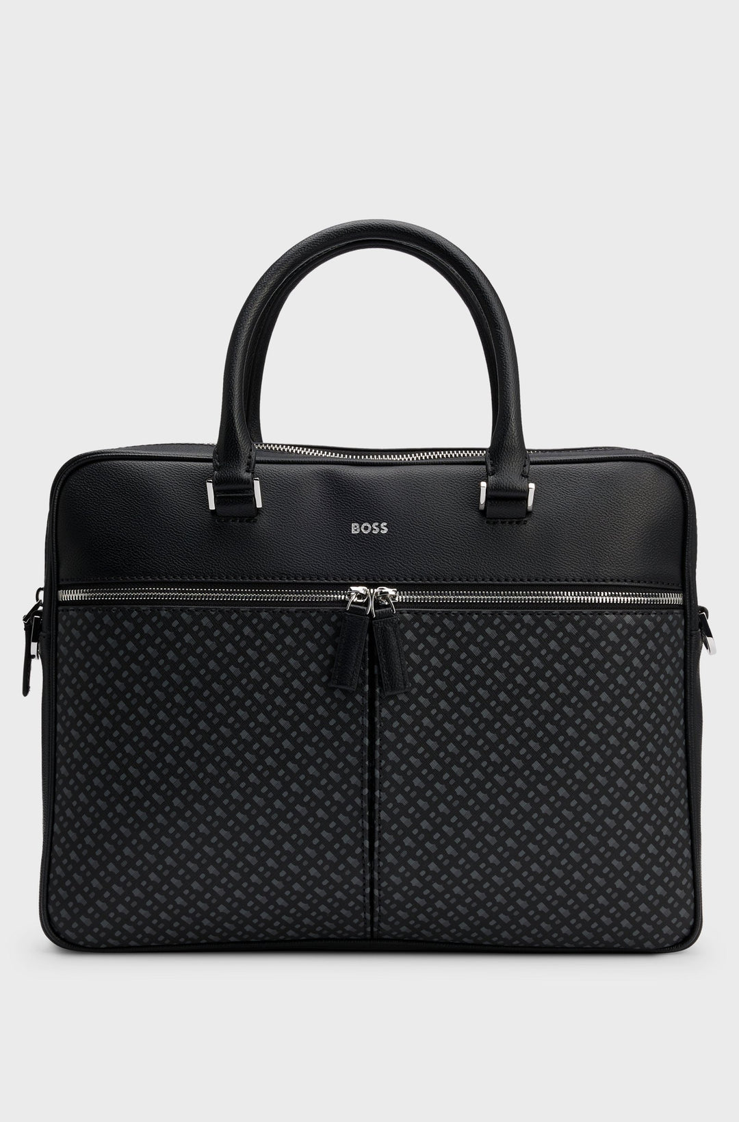 BOSS Bags  in Leather - ZAIR N_DOC CASE 10266540 01-50529304- Concorde Fashion#color_black-001