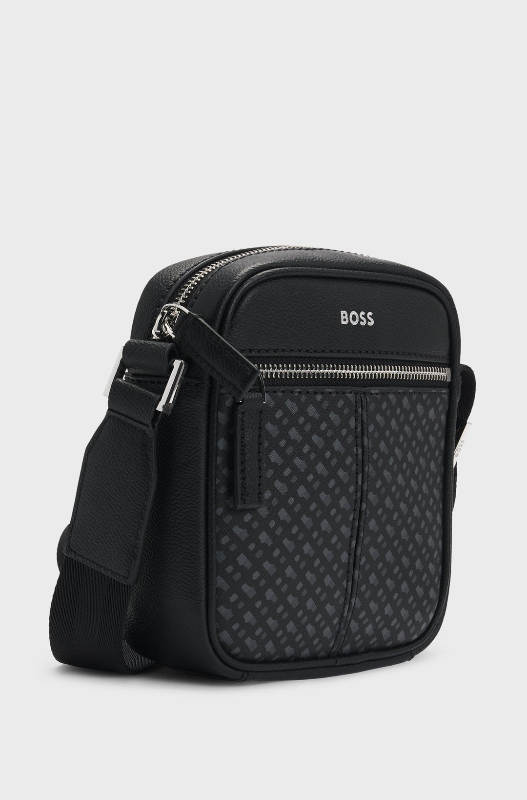 BOSS Bags  in Leather - ZAIR N_NS ZIP 10266540 01-50529313- Concorde Fashion#color_black-001