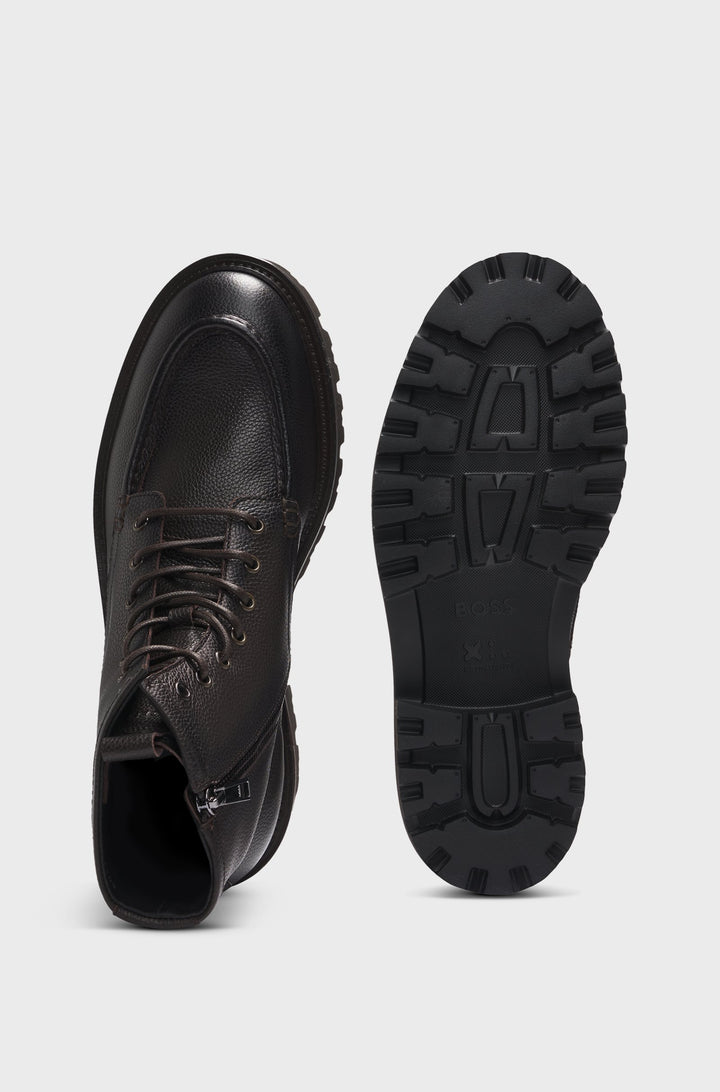 BOSS Casual Shoes  in Leather - JULYO_HALB_GR 10266544 01-50529273- Concorde Fashion#color_brown-201