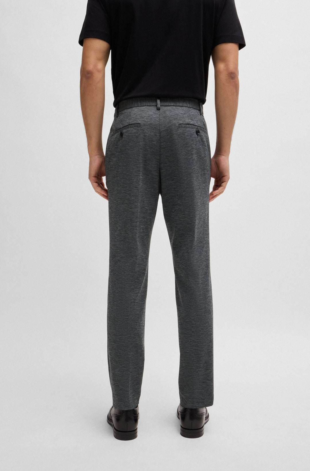 BOSS Trousers  in Nylon - P-GENIUS-J-CW-WG-243 10266556 01-50529318- Concorde Fashion#color_grey-021