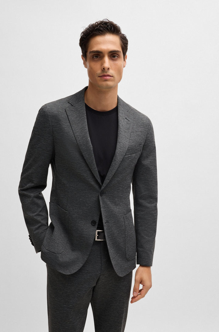 BOSS Blazers Slim Fit in Nylon - P-HANRY-J-WG-233 10266556 01-50529323- Concorde Fashion#color_grey-021