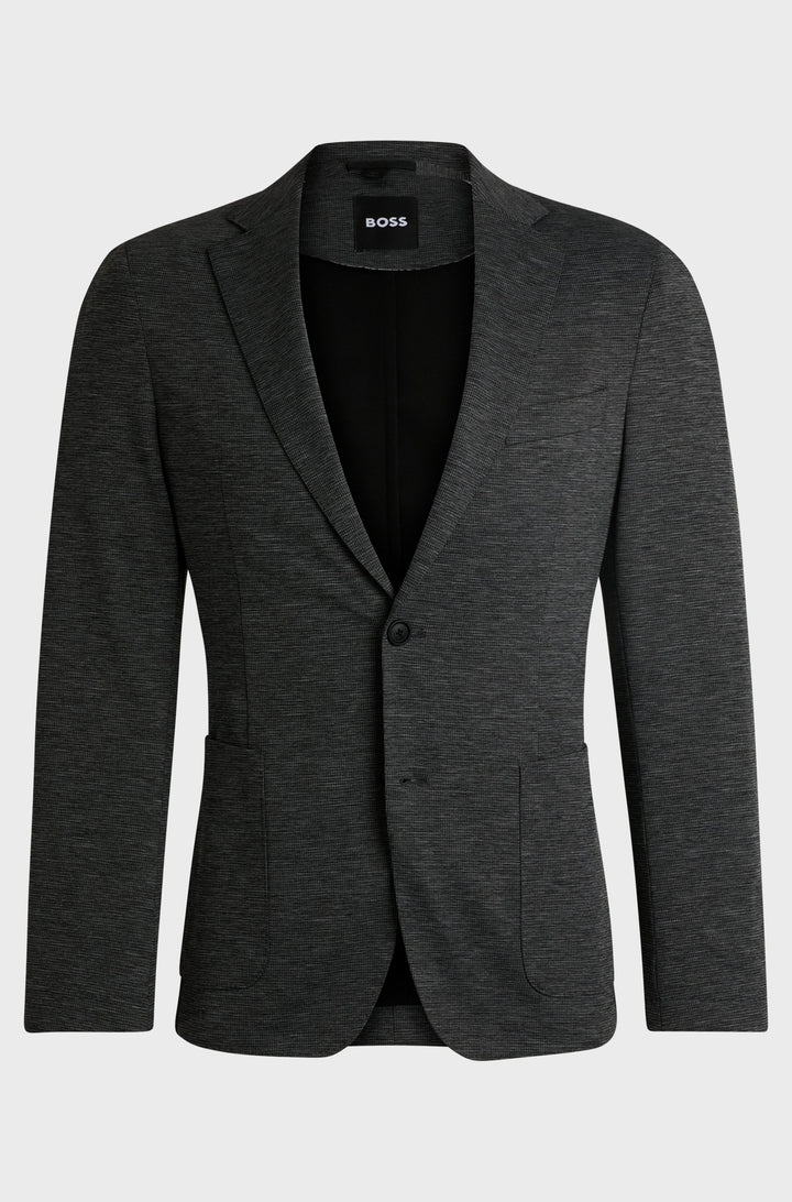 BOSS Blazers Slim Fit in Nylon - P-HANRY-J-WG-233 10266556 01-50529323- Concorde Fashion#color_grey-021