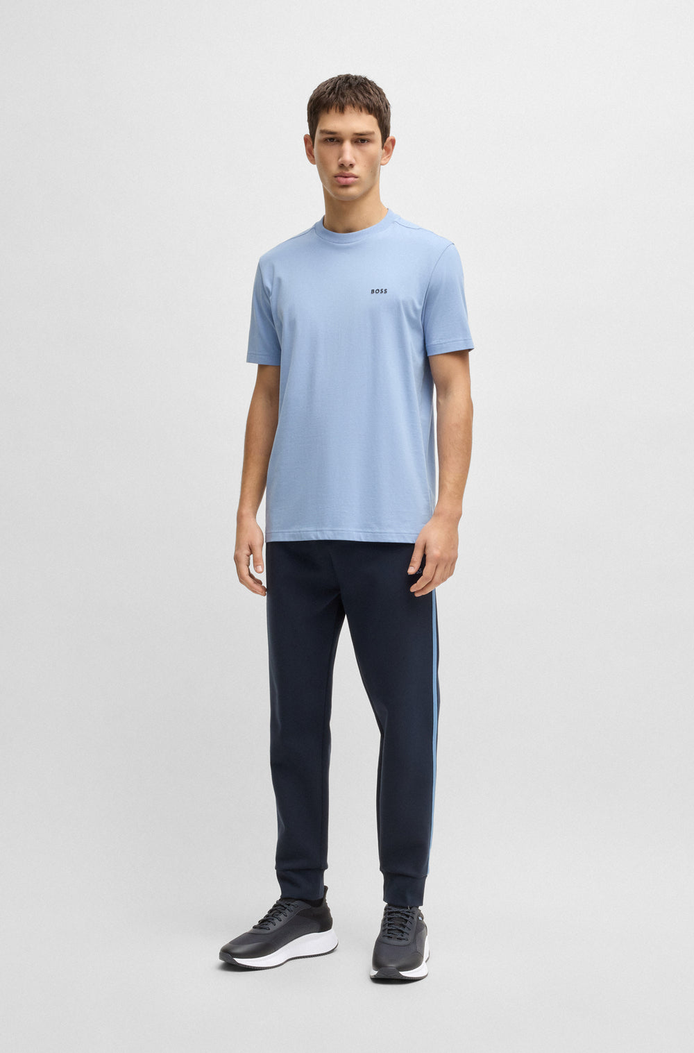 BOSS Sneakers  in Polyester - TTNM EVO_RUNN_RSMH 10266590 01-50536488- Concorde Fashion#color_blue-464