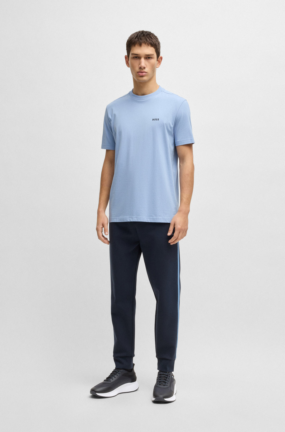 BOSS Sneakers  in Polyester - TTNM EVO_RUNN_RSMH 10266590 01-50536488- Concorde Fashion#color_blue-464
