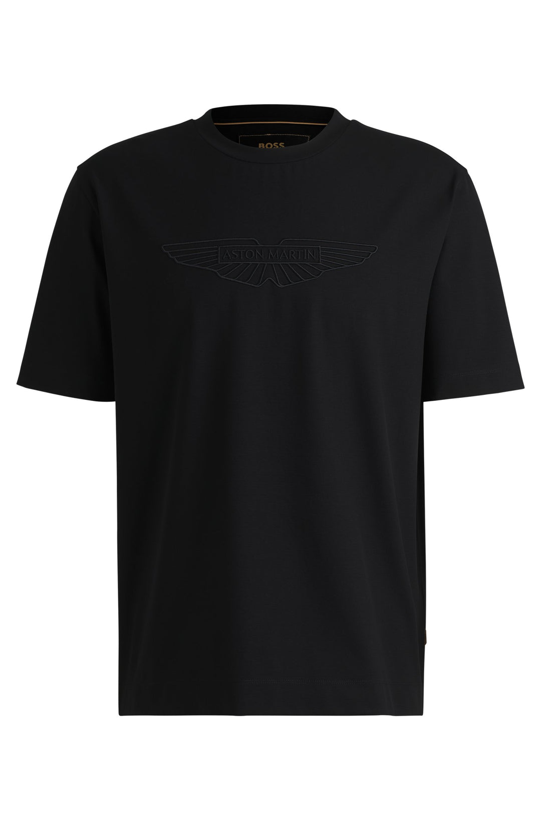 BOSS T-Shirts Regular Fit in Cotton Mix - L-MAX_AM 10266674 01-50527936- Concorde Fashion#color_black-001