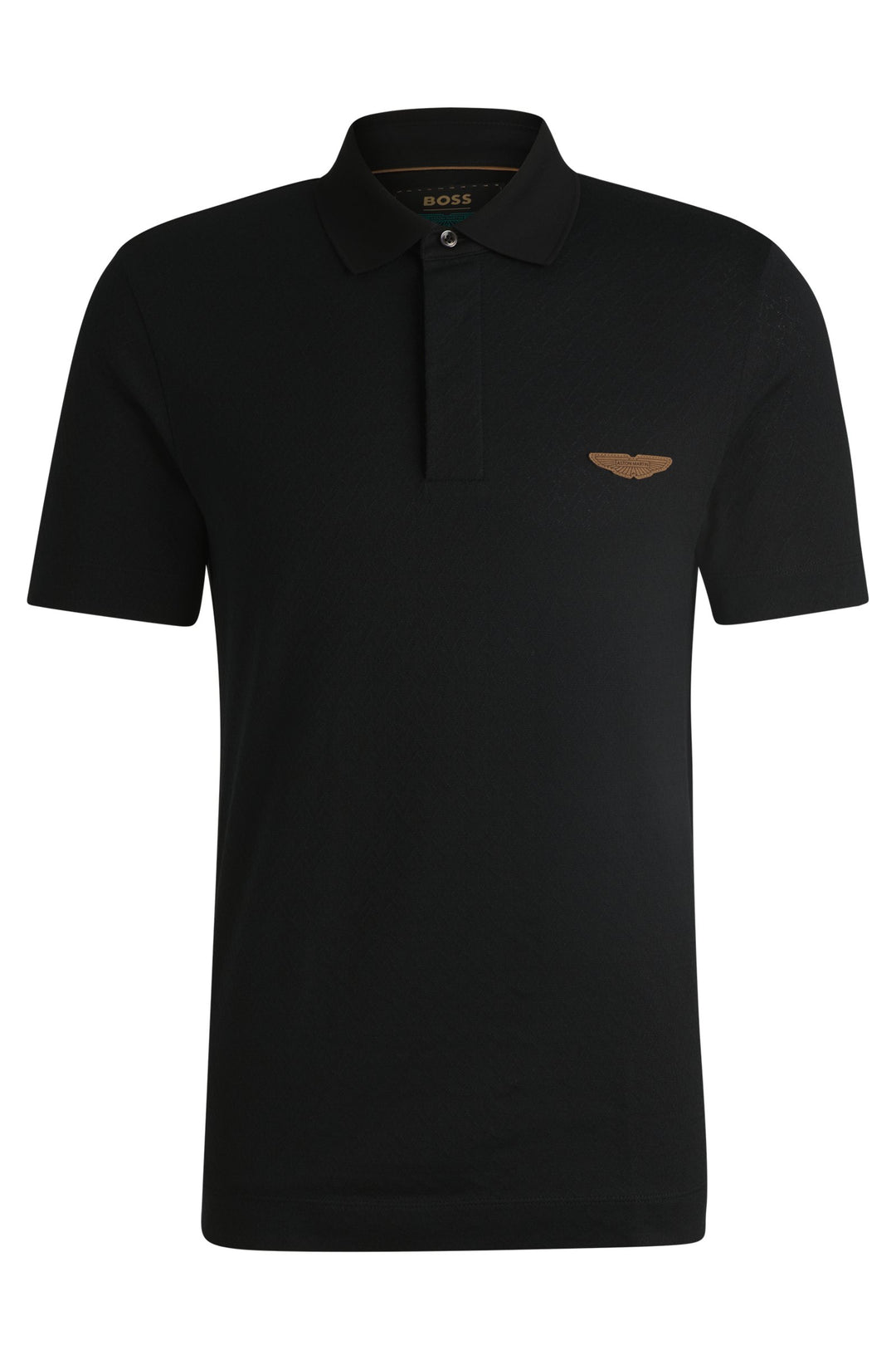 BOSS Polos Regular Fit in Cotton Mix - L-WILLIAM_AM 10266698 01-50527547- Concorde Fashion#color_black-001