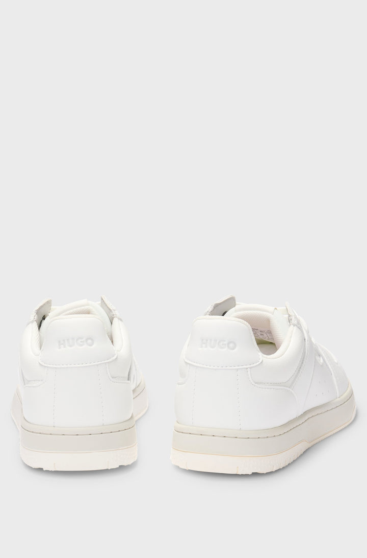 HUGO Sneakers  in Polyester Mix - HADRIAN_TENN_PUGR 10266727 01-50529896- Concorde Fashion#color_white-100