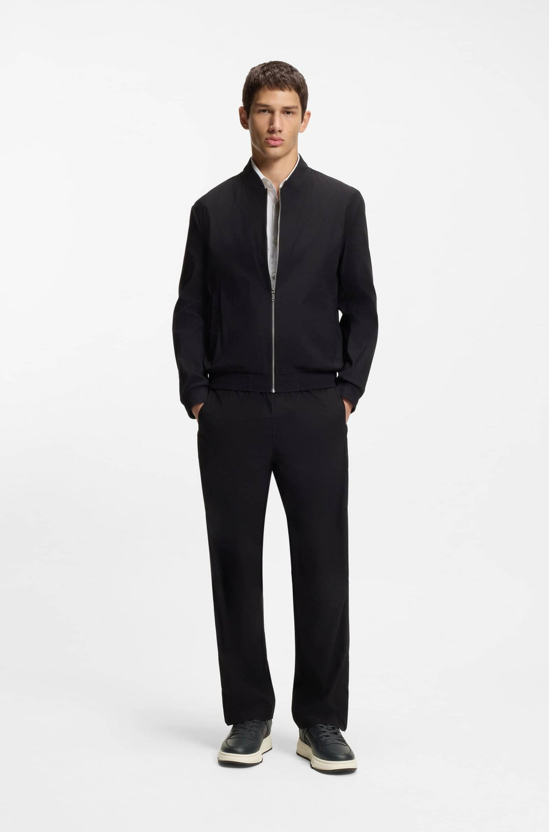 HUGO Sneakers Standard Sole - YARROW_TENN_MEPU 50548531- Concorde Fashion#color_navy-402