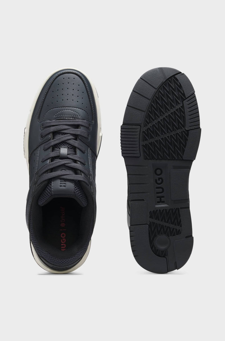 HUGO Sneakers Standard Sole - YARROW_TENN_MEPU 50548531- Concorde Fashion#color_navy-402