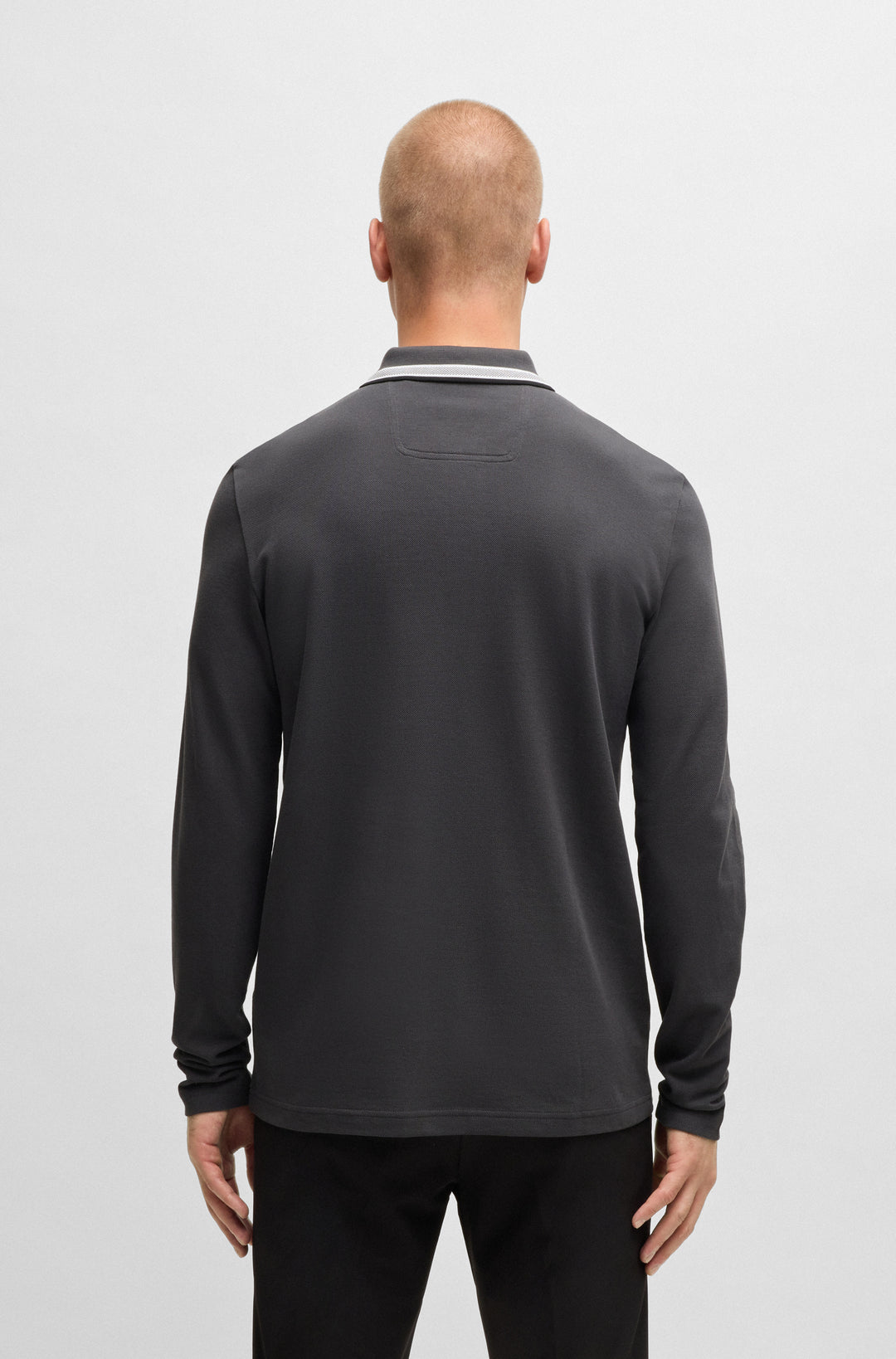 BOSS Polos Regular Fit in Cotton - PLISY 10266738 01-50536609- Concorde Fashion#color_grey-027
