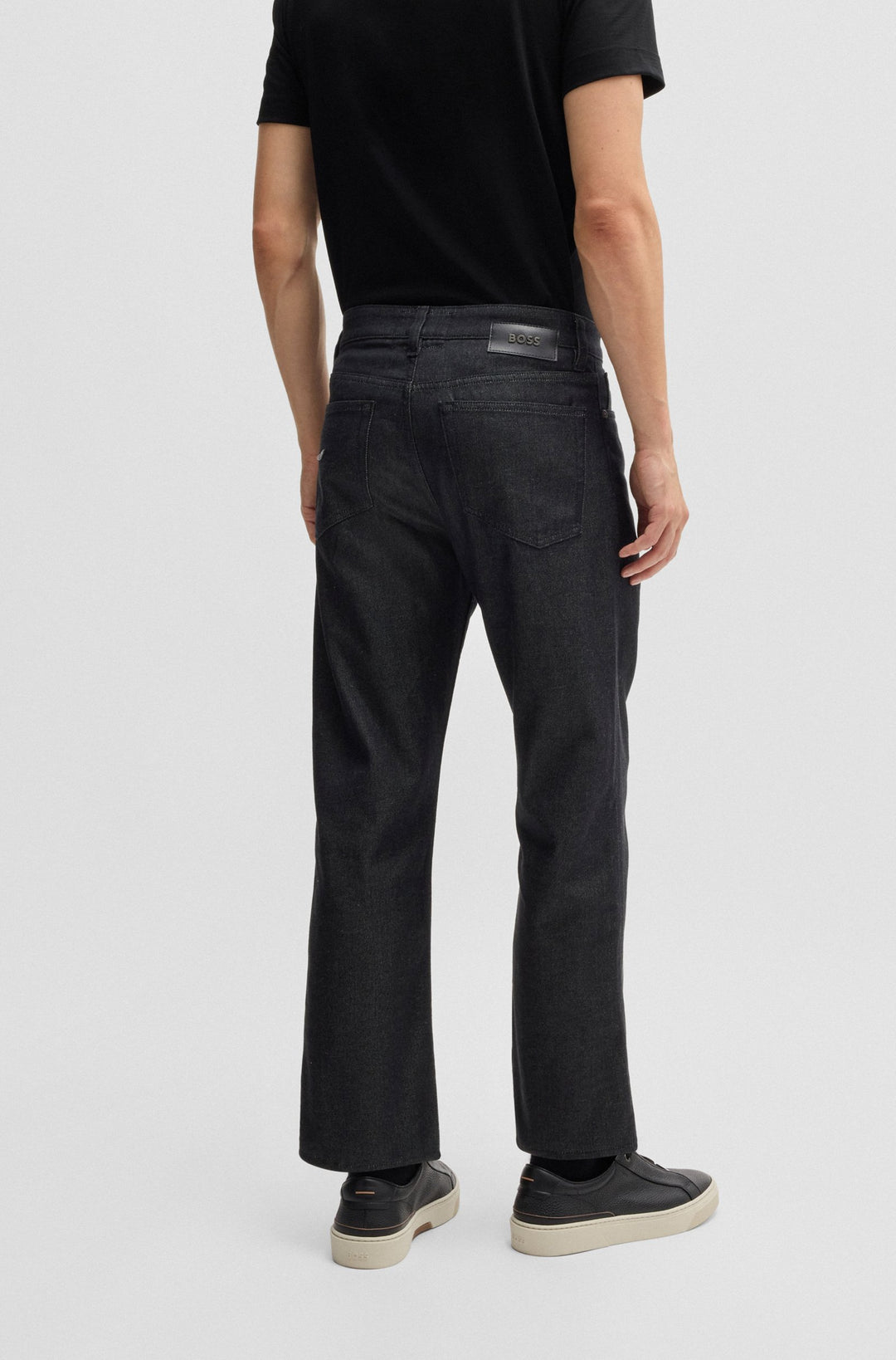 BOSS Jeans  in Cotton Mix - L-OGDEN_AM 10266769 01-50527792- Concorde Fashion#color_black-001