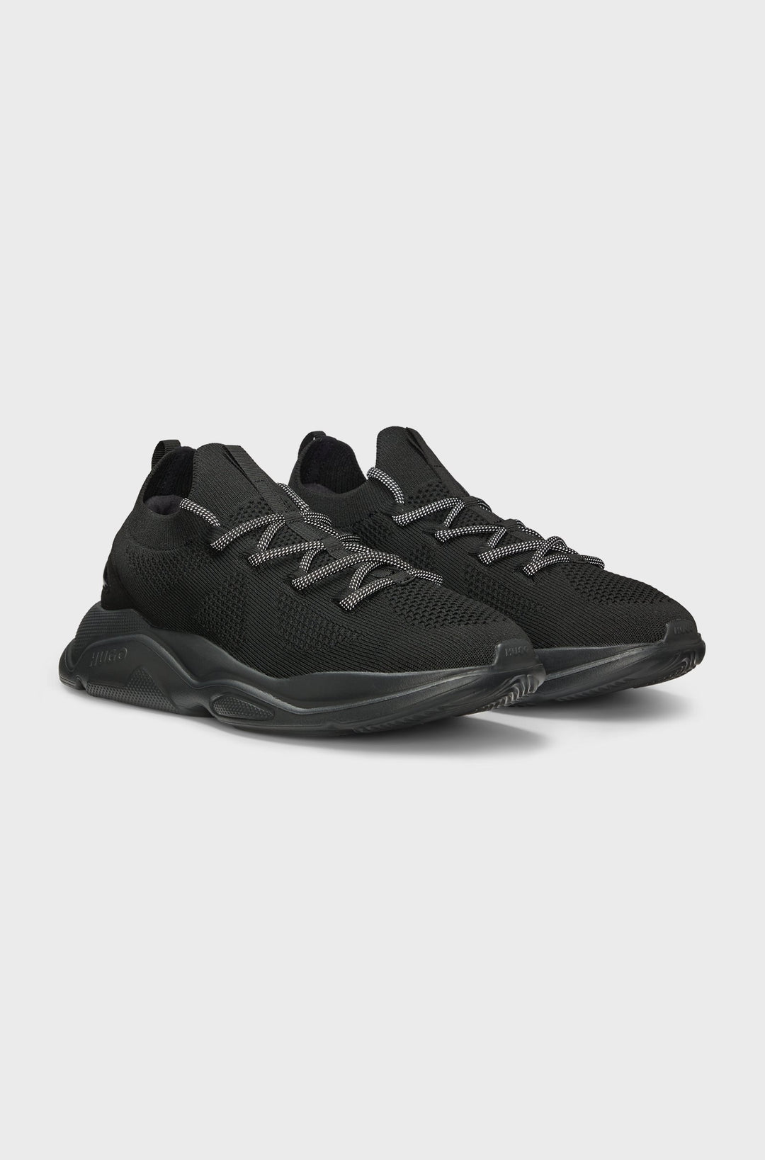 HUGO Sneakers  - LEON_RUNN_KN 50541684- Concorde Fashion#color_black-001