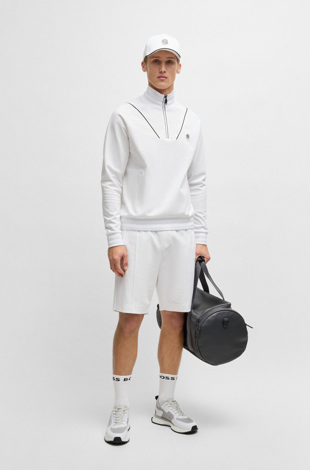 BOSS Shorts Regular Fit - HEADLO TL 50537534- Concorde Fashion#color_white-100