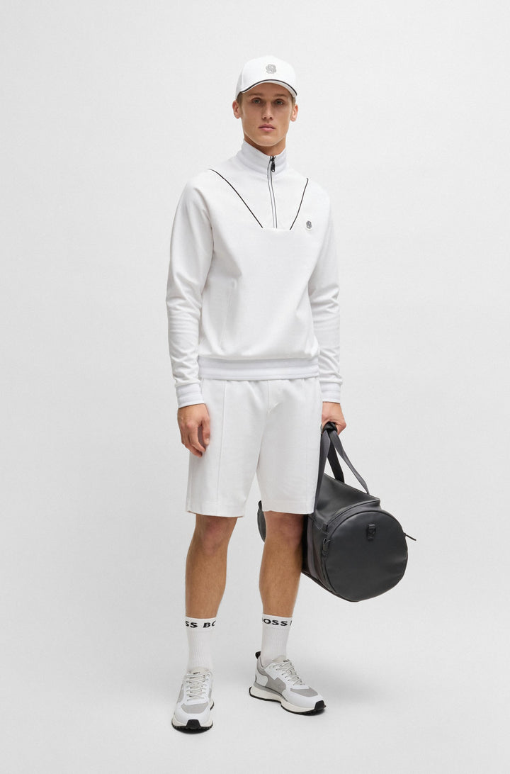 BOSS Shorts Regular Fit - HEADLO TL 50537534- Concorde Fashion#color_white-100