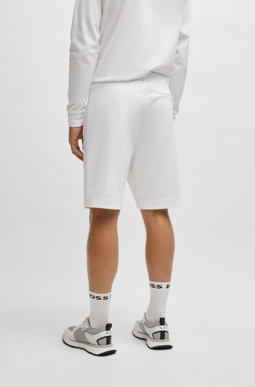 BOSS Shorts Regular Fit - HEADLO TL 50537534- Concorde Fashion#color_white-100