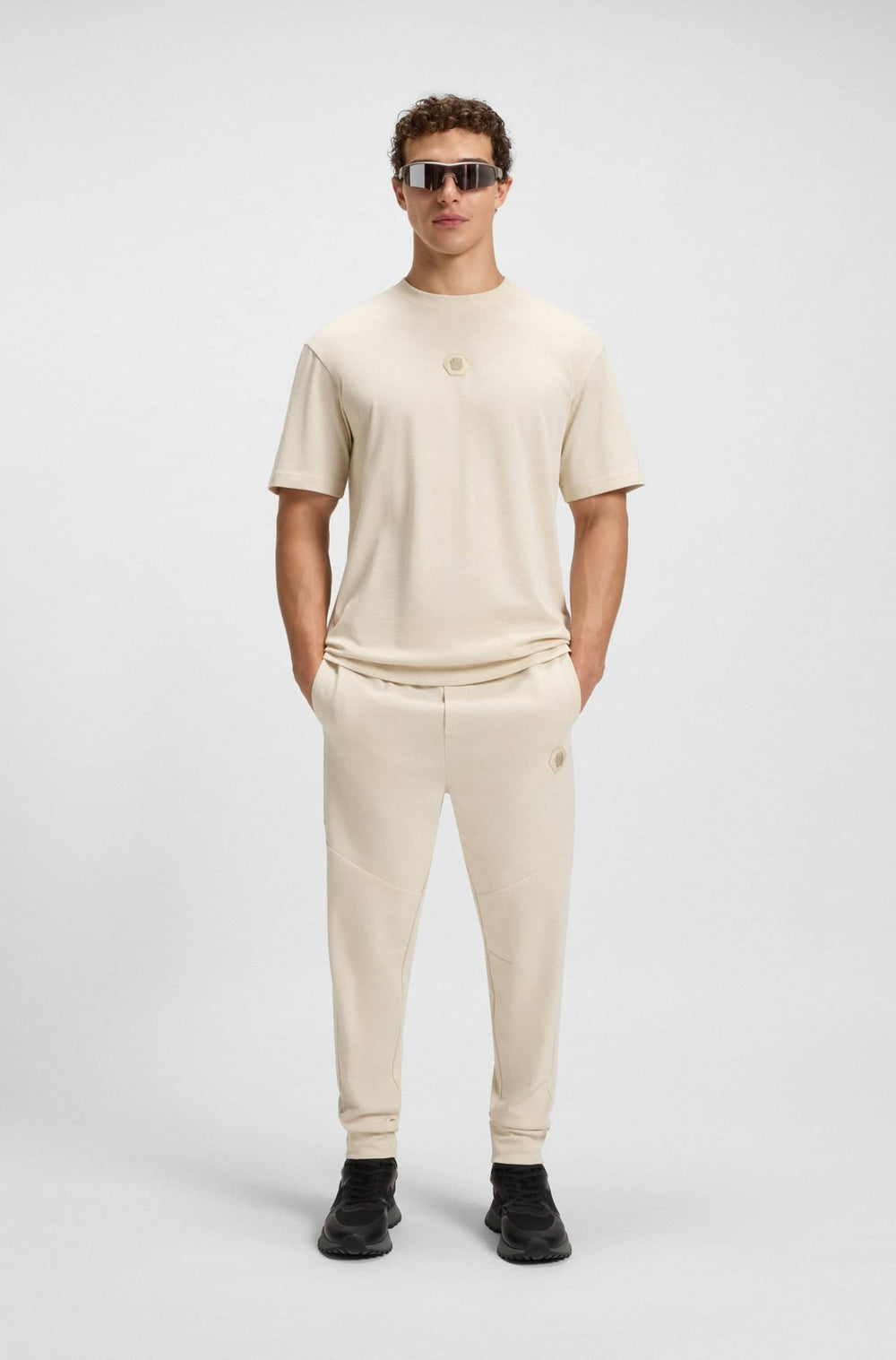 BOSS Jogging Pants Regular Fit - PANTS FUTURE 50543860- Concorde Fashion#color_white-131