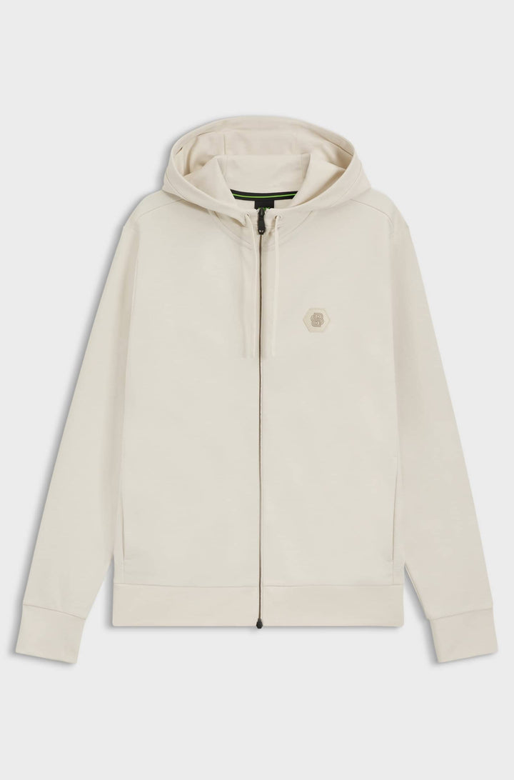 BOSS Hoodies Relaxed Fit - SAGGY FUTURE 50545581- Concorde Fashion#color_white-131